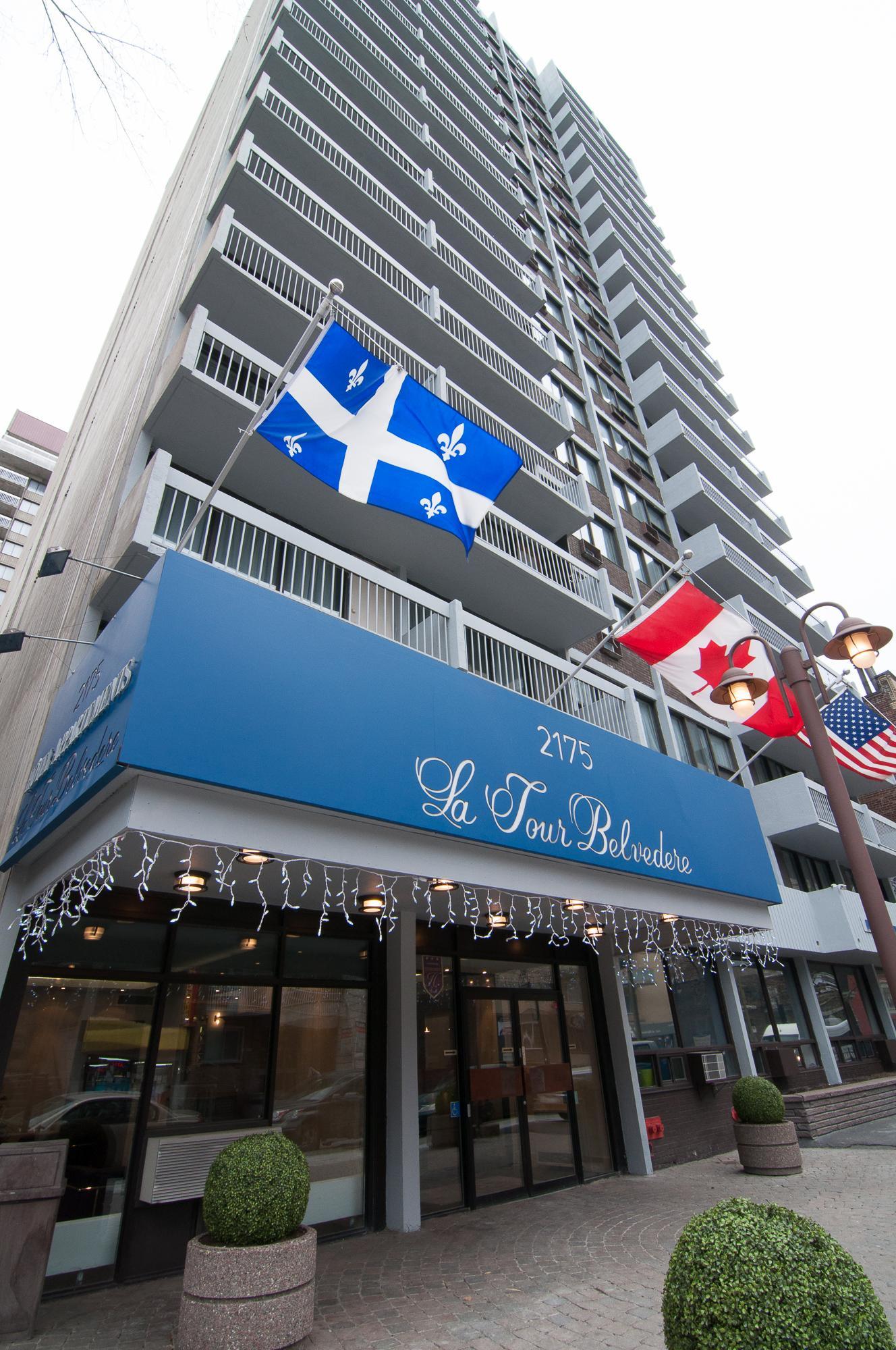 La Tour Belvedѐre Hotel Montréal Buitenkant foto